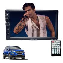 Central Multimidia MP5 CarPlay Android Auto 2 Din 7 Polegadas Ecosport 2010 2011 2012 2013 até 2021