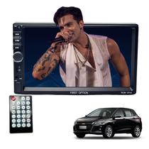 Central Multimidia MP5 CarPlay Android Auto 2 Din 7 Polegadas Onix 2012 2013 2014 2015 2016 até 2020