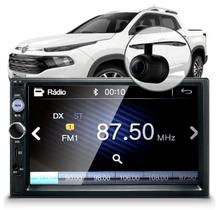 Central Multimídia Mp5 Fiat Toro Câmera Espelhamento Usb Bluetooth