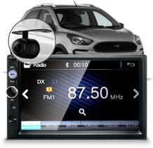 Central Multimídia Mp5 Ford Ka 2014 Câmera Espelhamento Bluetooth