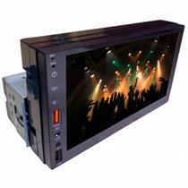 Central Multimídia MP5 FP Import ViperX 1 Din 7 BT/2 USB/AUX/FM/Carplay/Espelhamento Potência 4 x 50W