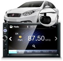 Central Multimídia Mp5 Gran Siena Cam Bluetooth Espelhamento Android