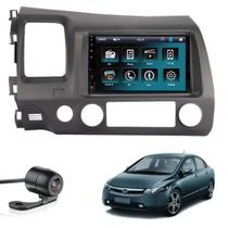 Central Multimídia Mp5 Honda Civic 2007 2008 2009 2010 2011 2 Din + Câmera Ré