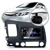 Central Multimídia Mp5 New Civic Camera Bluetooth Espelhamento