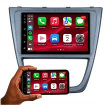 Central Multimídia Mp5 Roadstar RS719BR 7 pol Carplay Android e Moldura Grafite Voyage G5 Fiamon Central Multimídia Mp5 Roadstar RS719BR 7 pol Carplay Android e Moldura Grafite Voyage G5 Fiamon