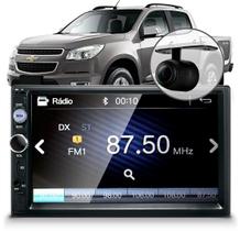 Central Multimídia Mp5 S10 2014 Câmera Espelhamento Bluetooth Usb