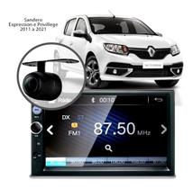 Central Multimídia Mp5 Sandero Privillege Câmera Bt Espelha