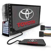 Central Multimidia Mp5 Touch 2 Din Espelha Bt Toyota