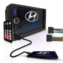 Central Multimidia Mp5 Universal 2din Mp5 Bt Espelha Dvd Hyundai