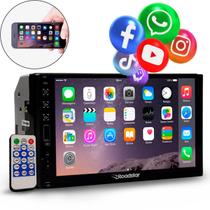 Central Multimídia Mp5 Universal Sd Bluetooth Espelhamento Central Multimídia Mp5 Universal Sd Bluetooth Espelhamento