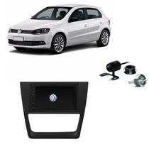 Central Multimidia Mp8 Gol G6 + Moldura + Espelhamento