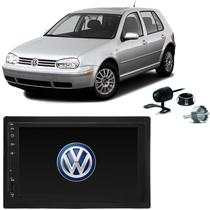Central Multimidia Mp8 Golf + Moldura + Câmera + Espelhamento