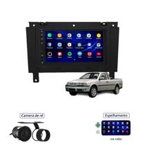 Central Multimídia Mp8 Saveiro G3 Moldura + Câmera de Ré Central Multimídia Mp8 Saveiro G3 Moldura + Câmera de Ré