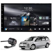 Central Multimídia Nissan Livina 2008 2009 2010 2011 2012 2013 Adak G2 Tela QLED de 7" Polegadas 2GB 64GB Carplay e Android Auto GPS + Câmera de ré -