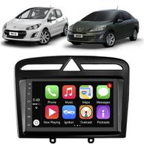 Central Multimidia Peugeot 308 408 2012 A 2016 7" CarPlay/Android-Auto Comando Voz Google Siri