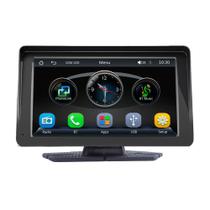 Central Multimídia Portátil MP5 TELA DE 7" entrada 12v Android Auto Carplay Com Suporte Central Multimídia Portátil MP5 TELA DE 7" entrada 12v Android Auto Carplay Com Suporte