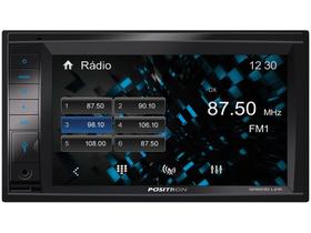 Central Multimídia Pósitron SP8230LINK 6,2” - Entrada para Câmera de Ré USB Bluetooth