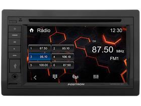 Central Multimídia Pósitron SP8530BT LCD 6,2” - Entrada para Câmera de Ré USB Bluetooth Micro SD