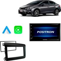 Central Multimidia Positron Sp9010ac Civic 12 a 15 Grafite Central Multimidia Positron Sp9010ac Civic 12 a 15 Grafite