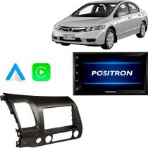 Central Multimidia Positron Sp9010ac New Civic 06/11 Grafite Central Multimidia Positron Sp9010ac New Civic 06/11 Grafite