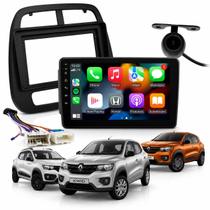 Central Multimidia Renault Kwid 2017 até 2024 Espelha sem Fio Bluetooth Câmera Ré Rádio 9 Polegadas Central Multimidia Renault Kwid 2017 até 2024 Espelha sem Fio Bluetooth Câmera Ré Rádio 9 Polegadas