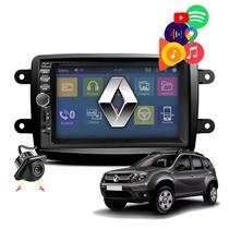 Central Multimidia Renault Mp5 Bt Espelha Moldura Câmera Ré Central Multimidia Renault Mp5 Bt Espelha Moldura Câmera Ré