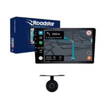 Central Multimídia Roadstar RS-915BR Prime Android Carplay 9 Polegadas + Camera de Ré Borboleta 12V 420 Linhas CR-1