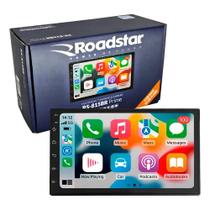 Central Multimídia Roadstar RS815BR Automotivo Prime 7 Polegadas, Touch, Android 12, Bluetooth e CarPlay, GPS, WiFi, 32GB, 2GB RAM, Radio FM
