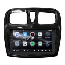 Central Multimídia Sandero 2015 2016 2017 2018 2019 Adak G2 Tela de 9" QLED 2GB de RAM 64GB Android Auto e Carplay + Câmera de ré - ADAK PLAY-2964/G2