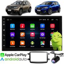 Central Multimidia Sandero Duster Android GPS Bluetooth Wifi Usb 2GB/32GB