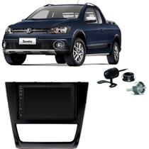 Central Multimídia Saveiro G6 Mp5 / Mp8 + Moldura + Câmera