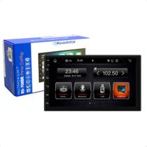 Central Multimídia Som Automotivo MP5 Roadstar 7 Pol Touch Carplay Android Auto Rádio FM Bluetooth USB - RS708BR