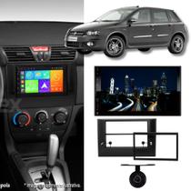 Central Multimidia Stilo 2008 a 2012 MP5 Tela 7 Pol HT-3000 Bluetooth Android Auto Carplay +Moldura e Chicote