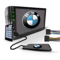 Central Multimidia Universal 2 Din Mp5 Bt Espelha Usb BMW