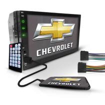 Central Multimidia Universal 2 Din Mp5 Bt Espelha Usb Chevrolet