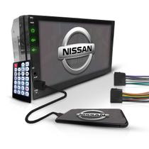 Central Multimidia Universal 2 Din Mp5 Bt Espelha Usb Nissan