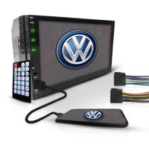 Central Multimidia Universal 2 Din Mp5 Bt Espelha Usb Volkswagen