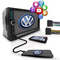 Central Multimídia Universal 2 Din Mp5 Bt Espelha Volkswagen