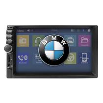 Central Multimidia Universal 2din Mp5 Bt Espelha Dvd BMW