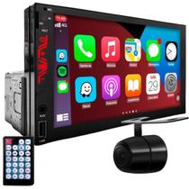 Central Multimídia Universal 7 Pol Mp10 Carplay Androidauto Wifi Bluetooth Usb