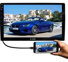 Central Multimídia Universal 9pol Mp5 Usb Esp. Fundo 1din H-tech Ht-9001