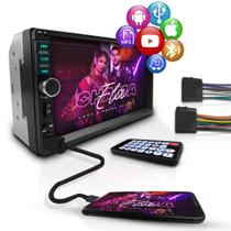 Central Multimídia Universal Mp5 2 Din com Espelhamento Usb Dvd Bluetooth Central Multimídia Universal Mp5 2 Din com Espelhamento Usb Dvd Bluetooth