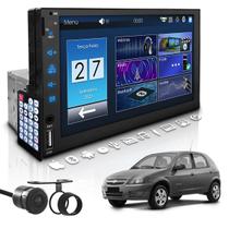 Central Multimídia Universal Mp5 7 Polegadas Espelha Câmera de Ré Gm Celta