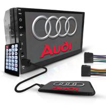 Central Multimídia Universal Mp5 Bt Espelha Dvd 2din Audi