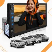 Central Multimídia Universal Mp5 Bt Espelha Dvd Fiat Palio Siena Strada Palio Weekend