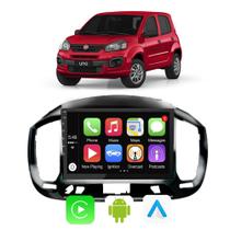 Central Multimidia Uno 2015 2016 17 18 19 2020 9 Polegadas CarPlay Android Auto Google Assistente Siri