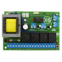 Central p/ portão x6 dupla ipec