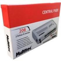Central Pabx Multitoc 208 Com 2 Linhas E 8 Ramais