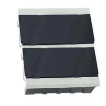 Central para 12 a 16 disjuntores nema branco fume thompson