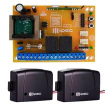 Central Placa Comando Portão Motor Garen P3000st + 2 Controle Tx Car Farol Luz Alta